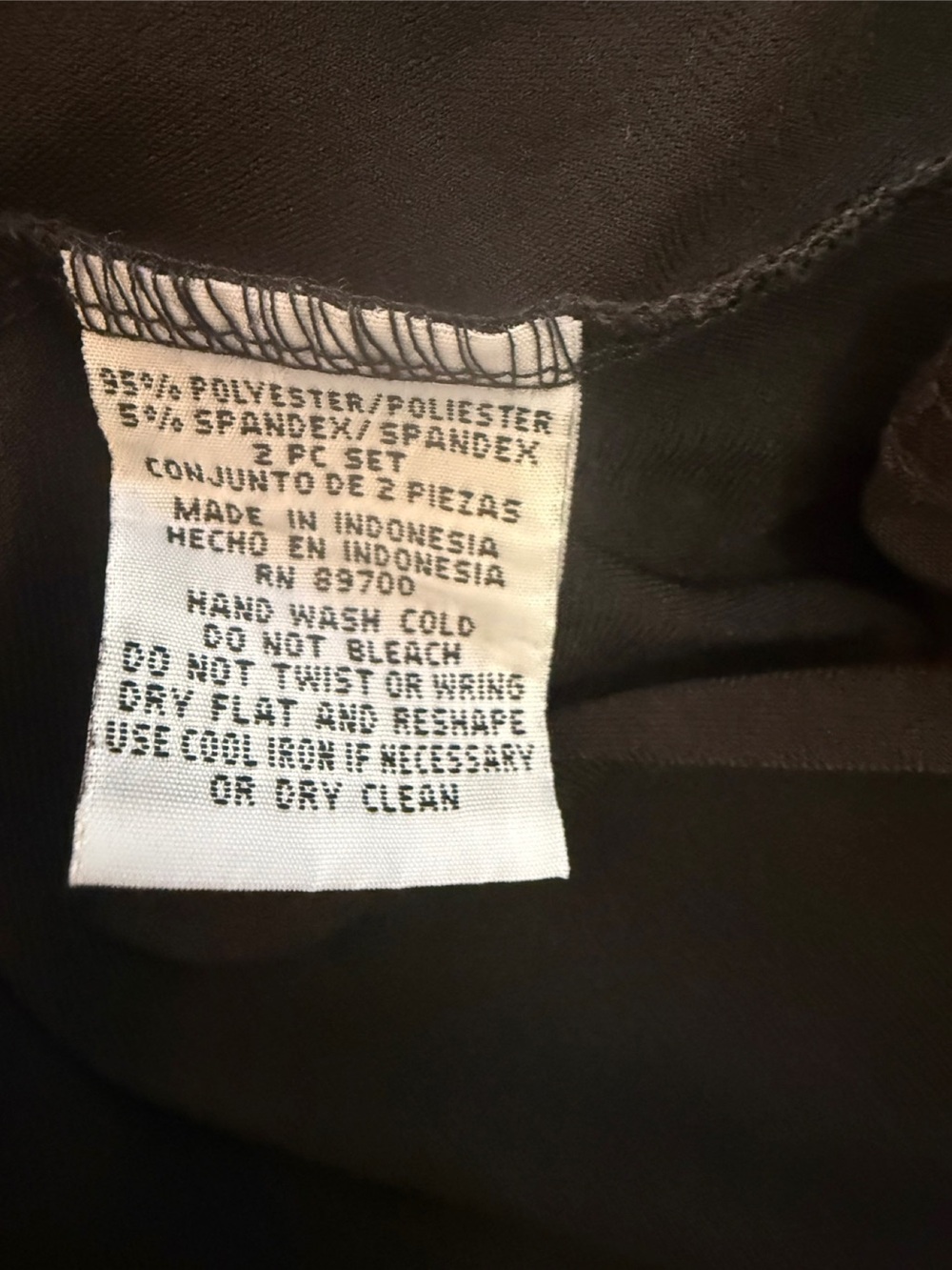 Sleeveless Black Midi Dress by R&K - Classic Everyday Fit. 10P - Picture 7 of 8